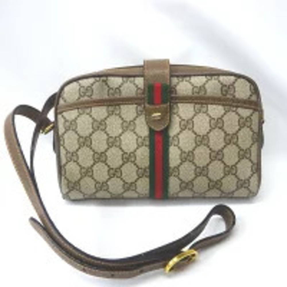 Gucci Shoulder Bag Sherry Beige Brown